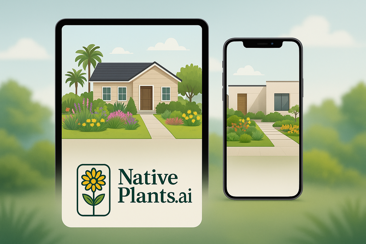 NativePlants.ai app preview